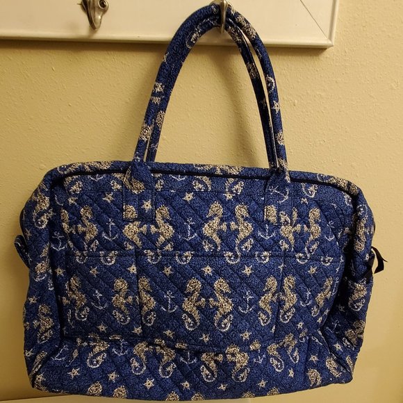 Vera Bradley Seahorse Weekender Travel Bag - Picture 2 of 8